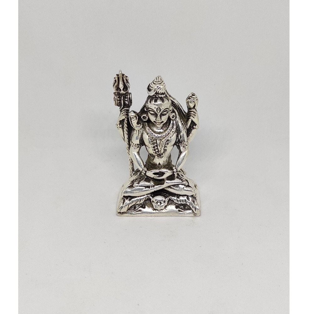 Antique silver God Sankarji, Shivji,  Bholenath