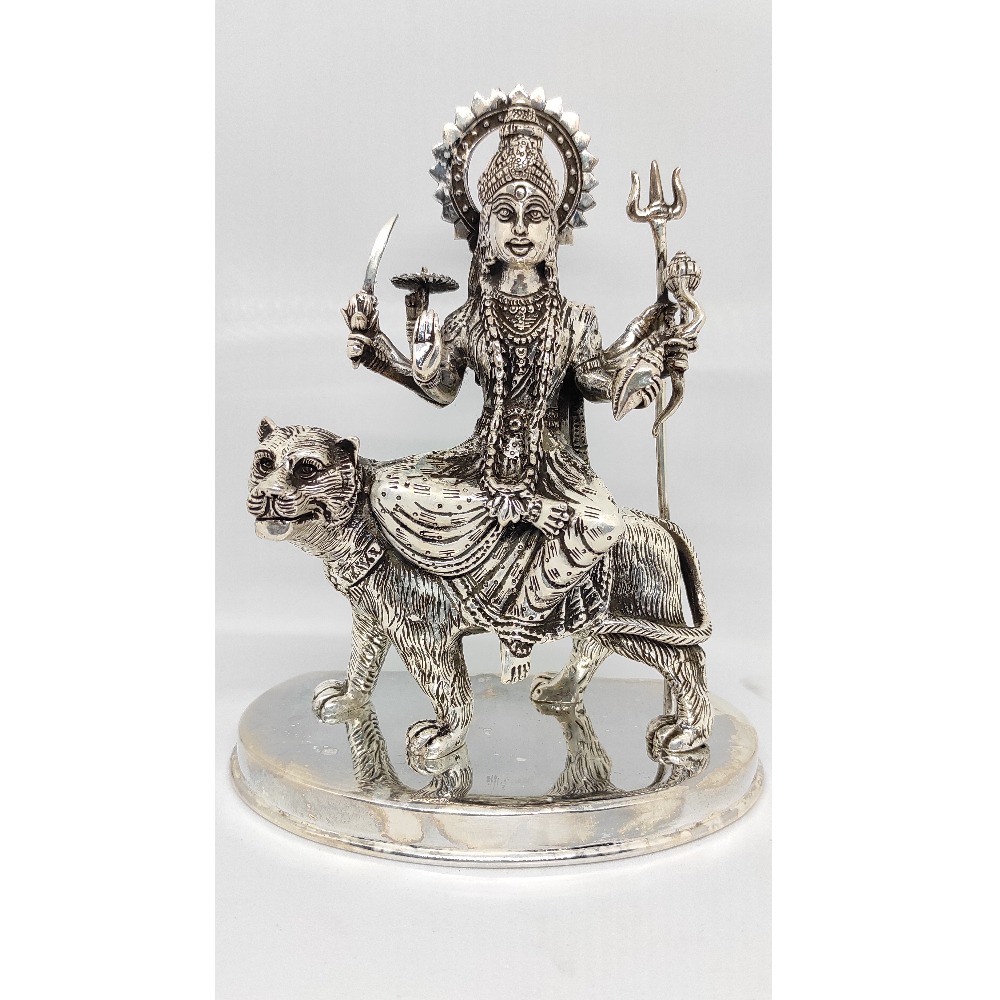 Antique Silver Goddess Ambaji