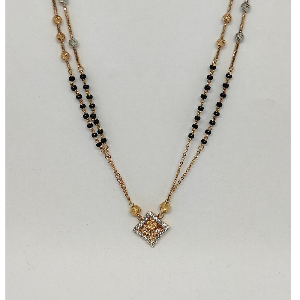 Rose Gold mangalsutra