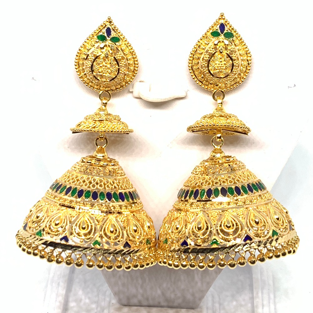 Designer Gold earrings