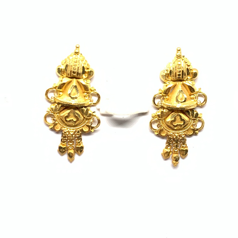 Designer Gold Earrings