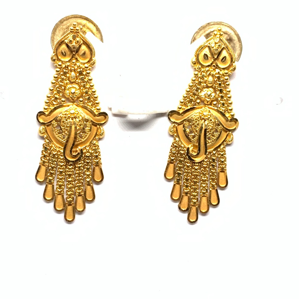 Designer Gold Earrings