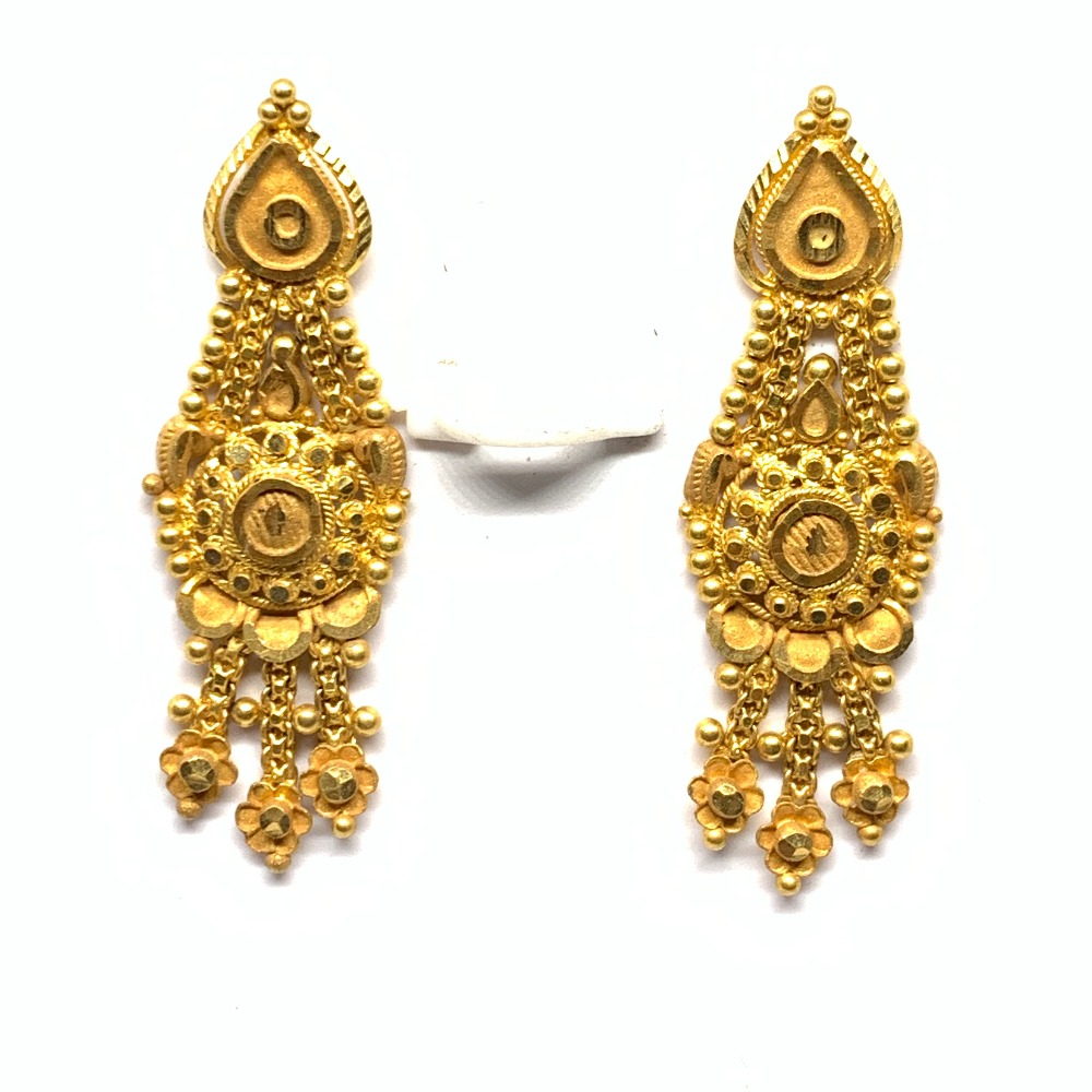 Designer Gold Earrings