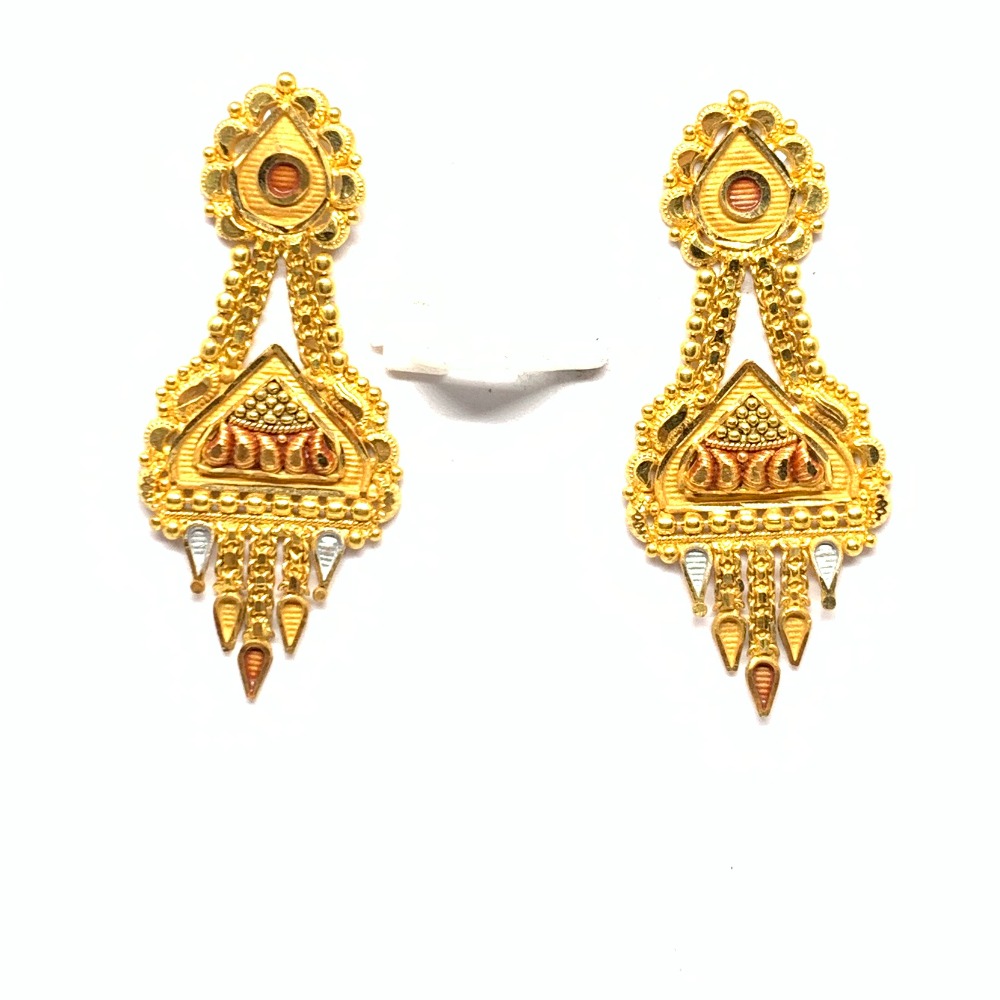 Designer Gold Earrings