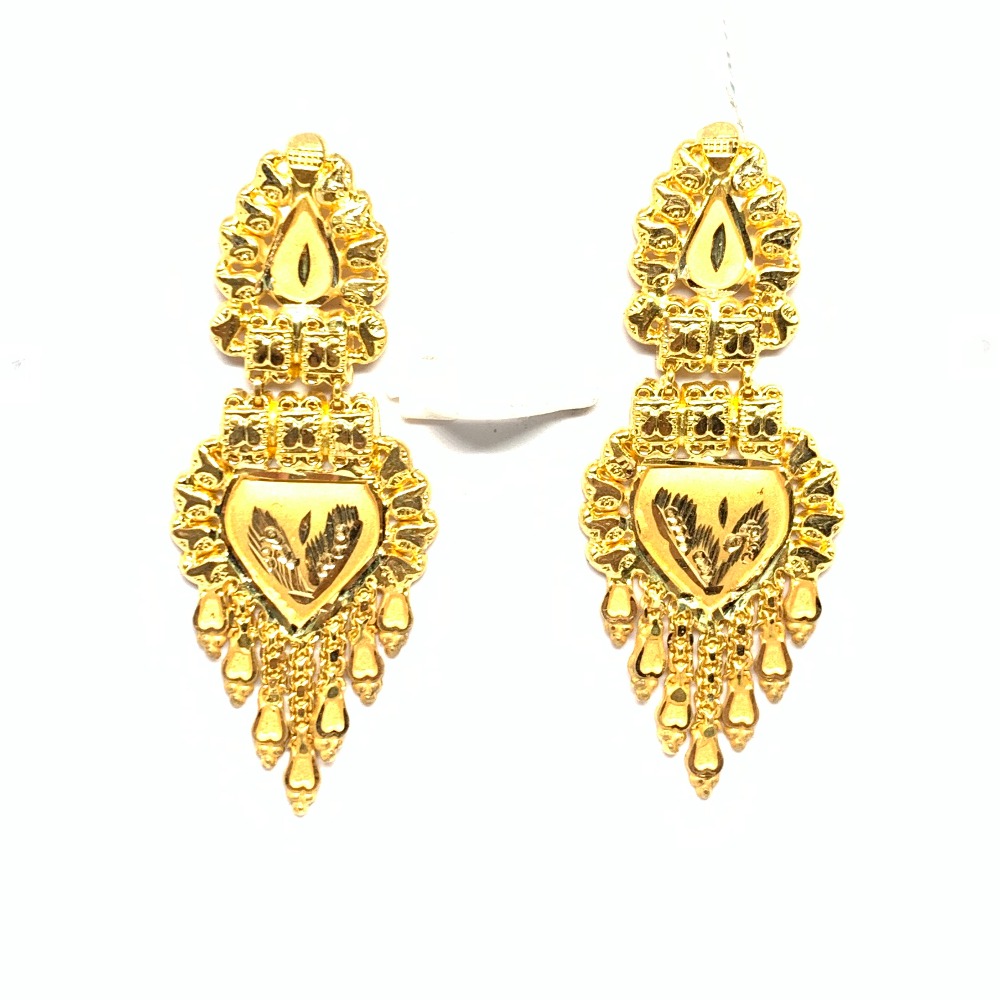 Designer Gold Earrings