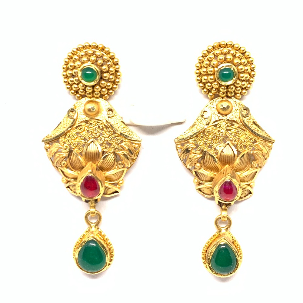Designer Gold Earrings