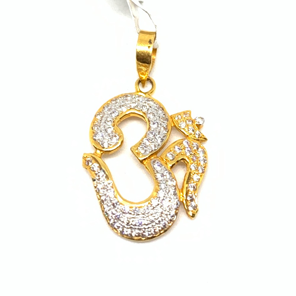 Designer Gold Pendant