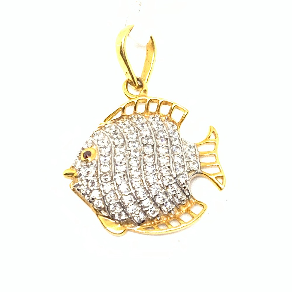 Designer Gold Pendant