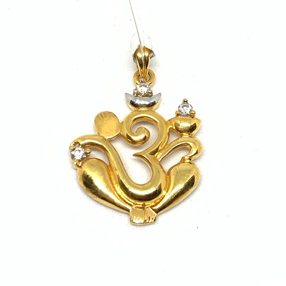 Designer Gold Pendant