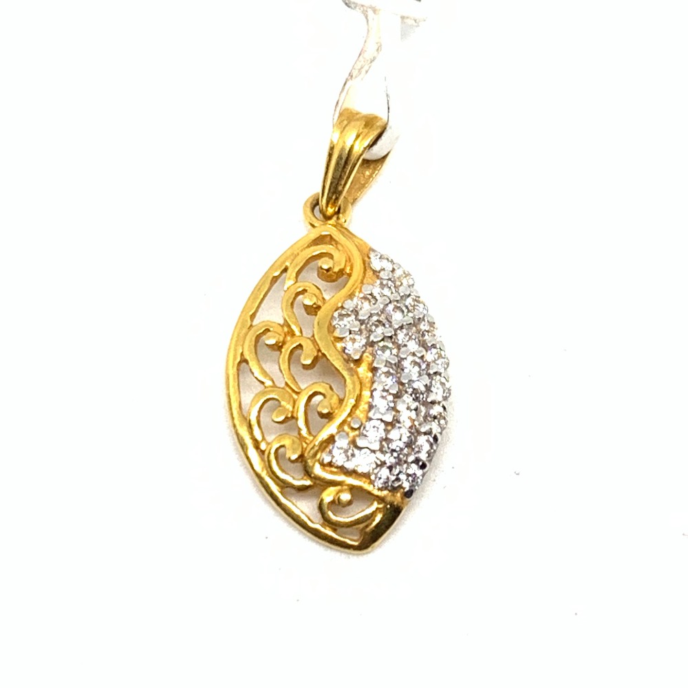Designer Gold Pendant