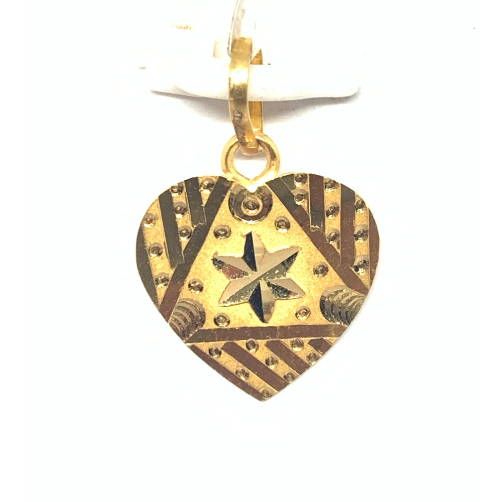Designer Gold Pendant