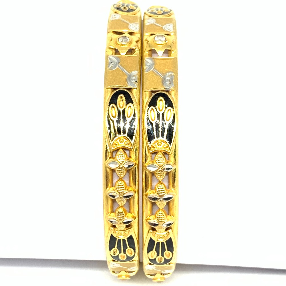 Designer Gold Copper Bangles