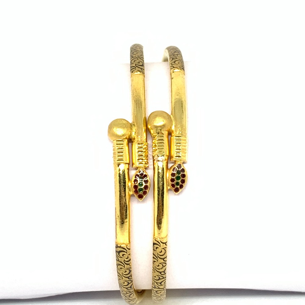 Designer Gold Copper Bangles