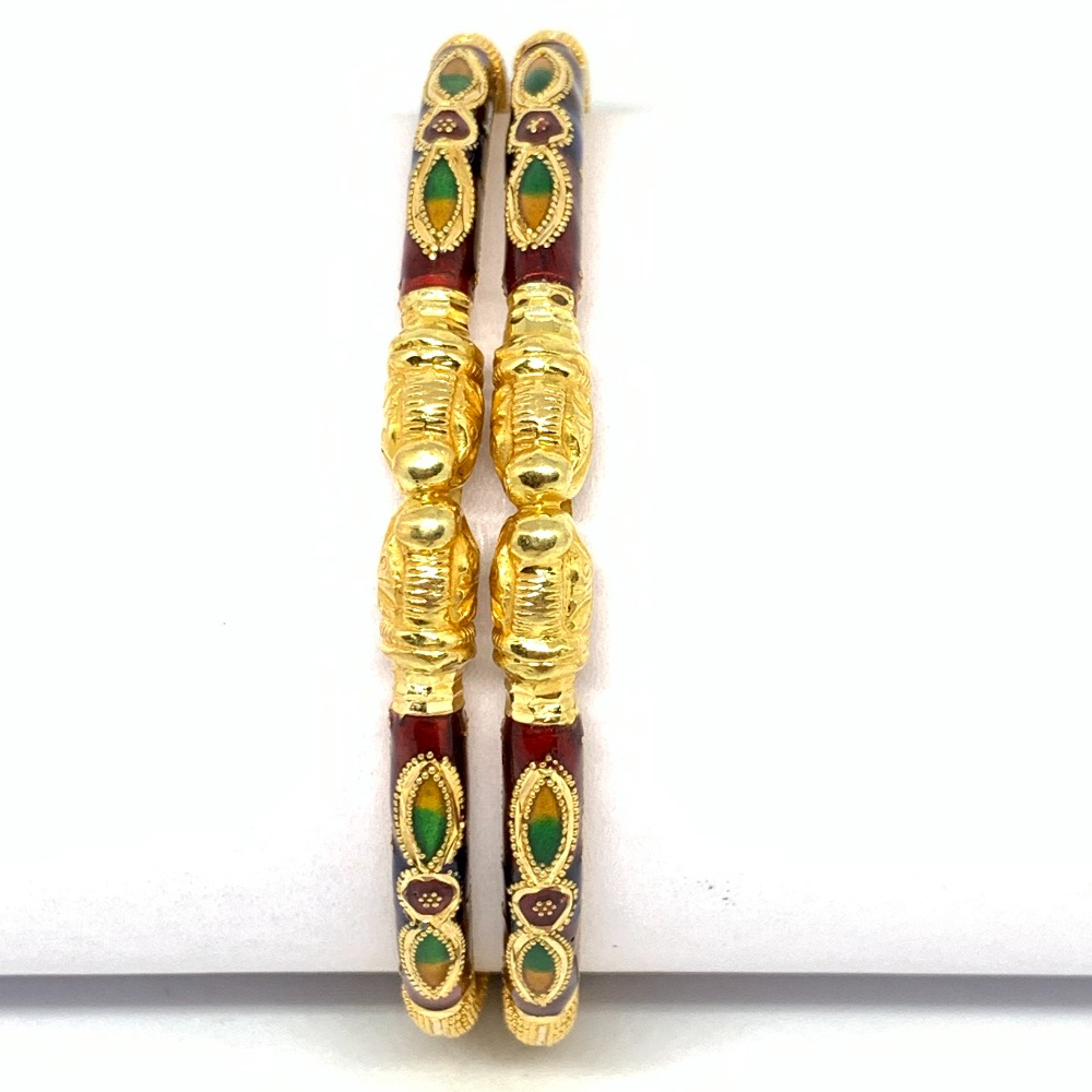 Designer Gold Copper Bangles