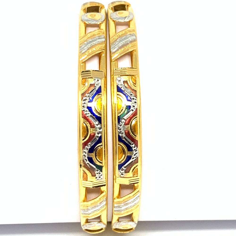 Designer Gold Copper Bangles