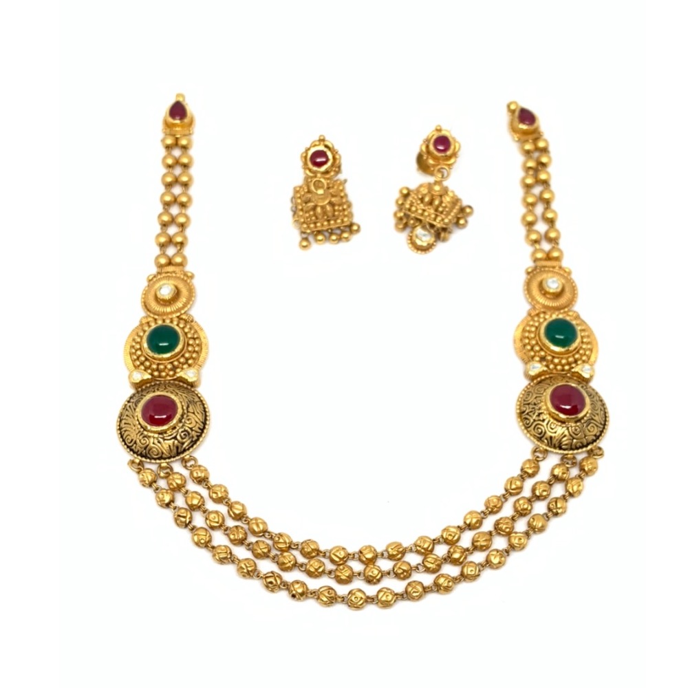 Gold Antique Designer Necklace