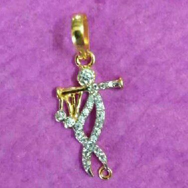 Designer Gold Ladies Pendant