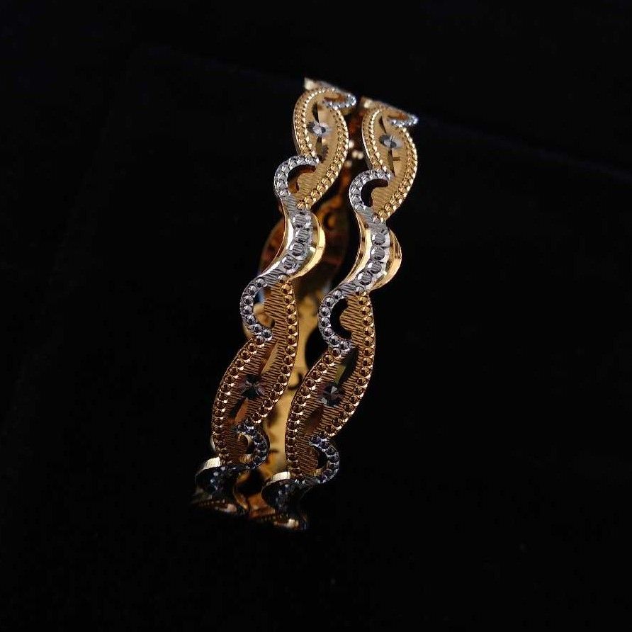 22KT Gold Ladies Indian CNC Bangles