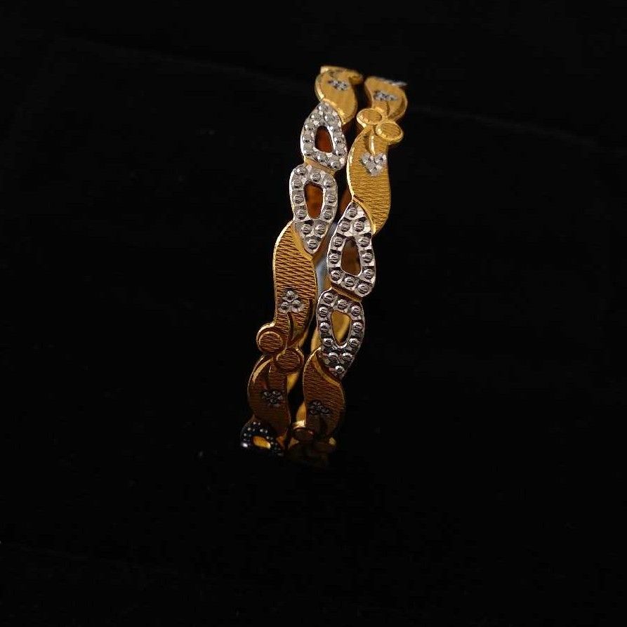 22KT Gold Designer Bangles