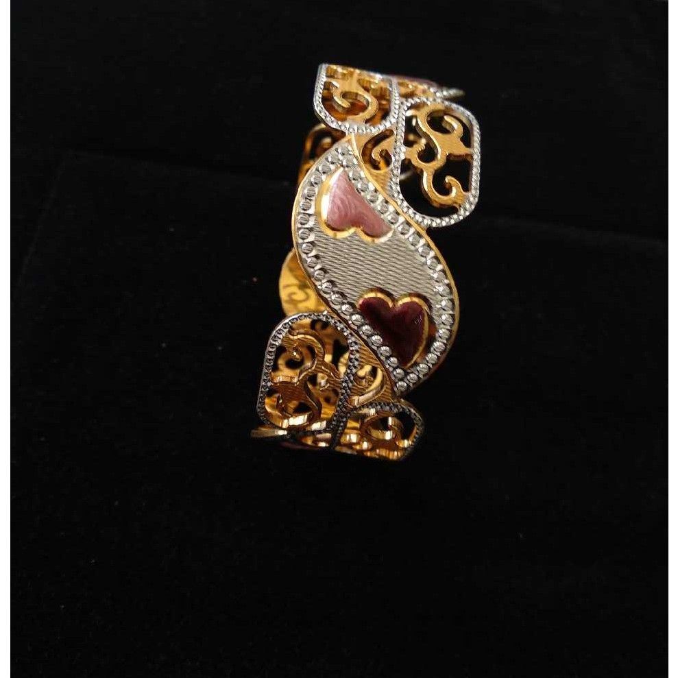 916  Gold Fancy  Bangles