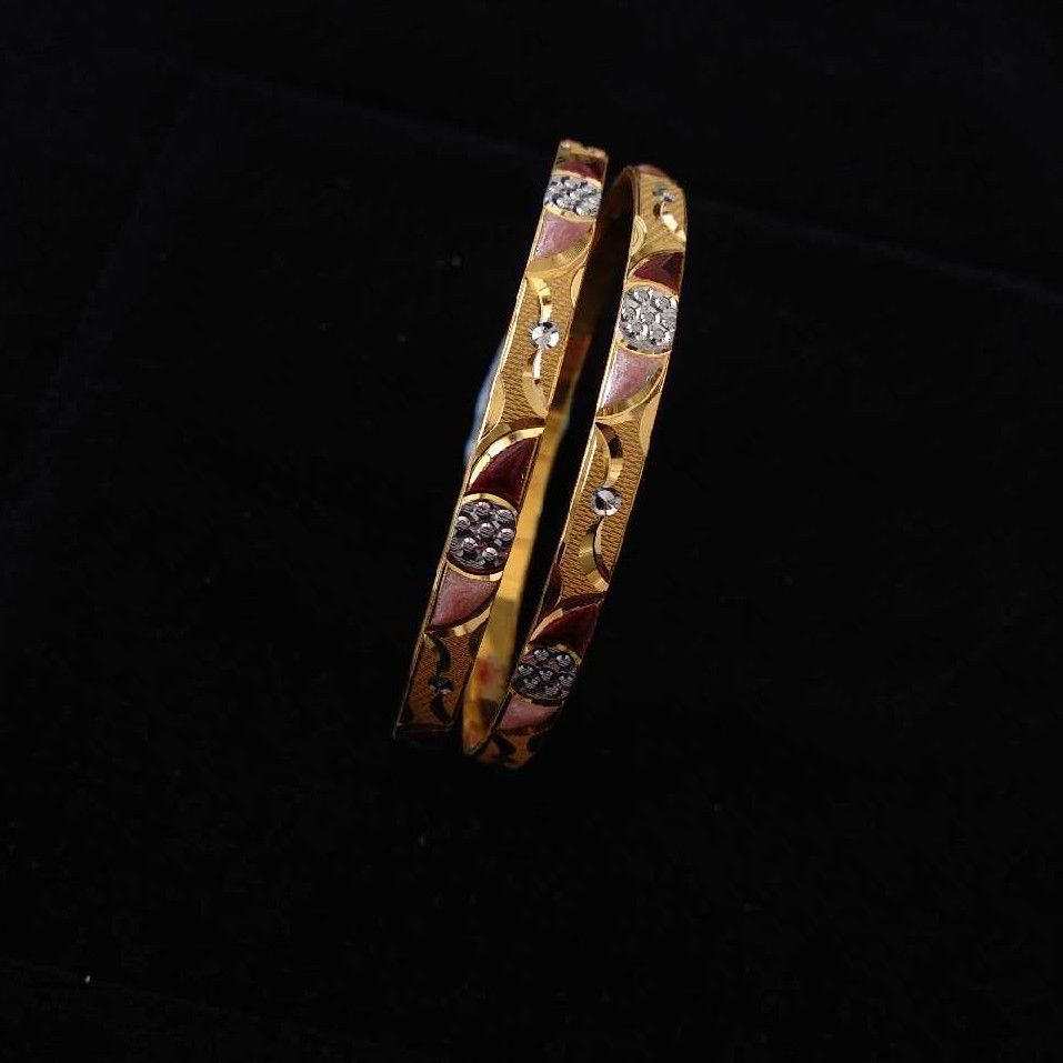 22KT Gold Indian Fancy Kada
