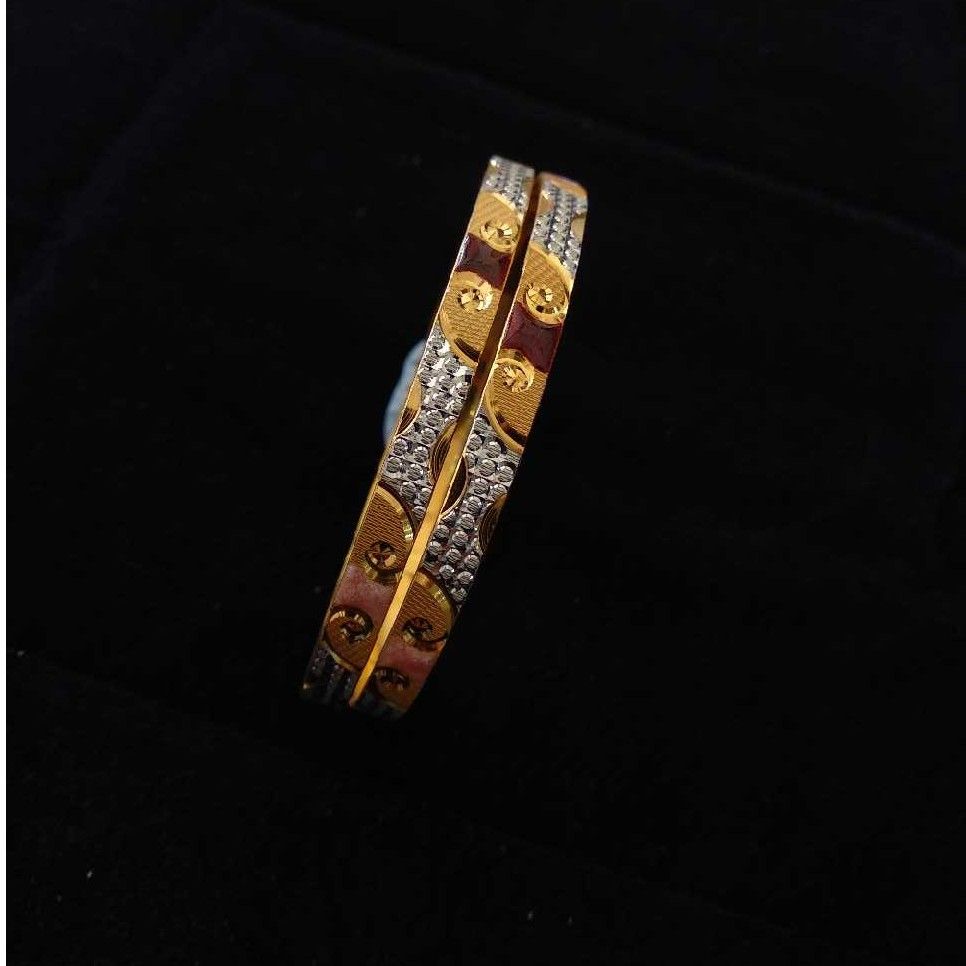 22KT Gold Ladies Indian Fancy Bangles