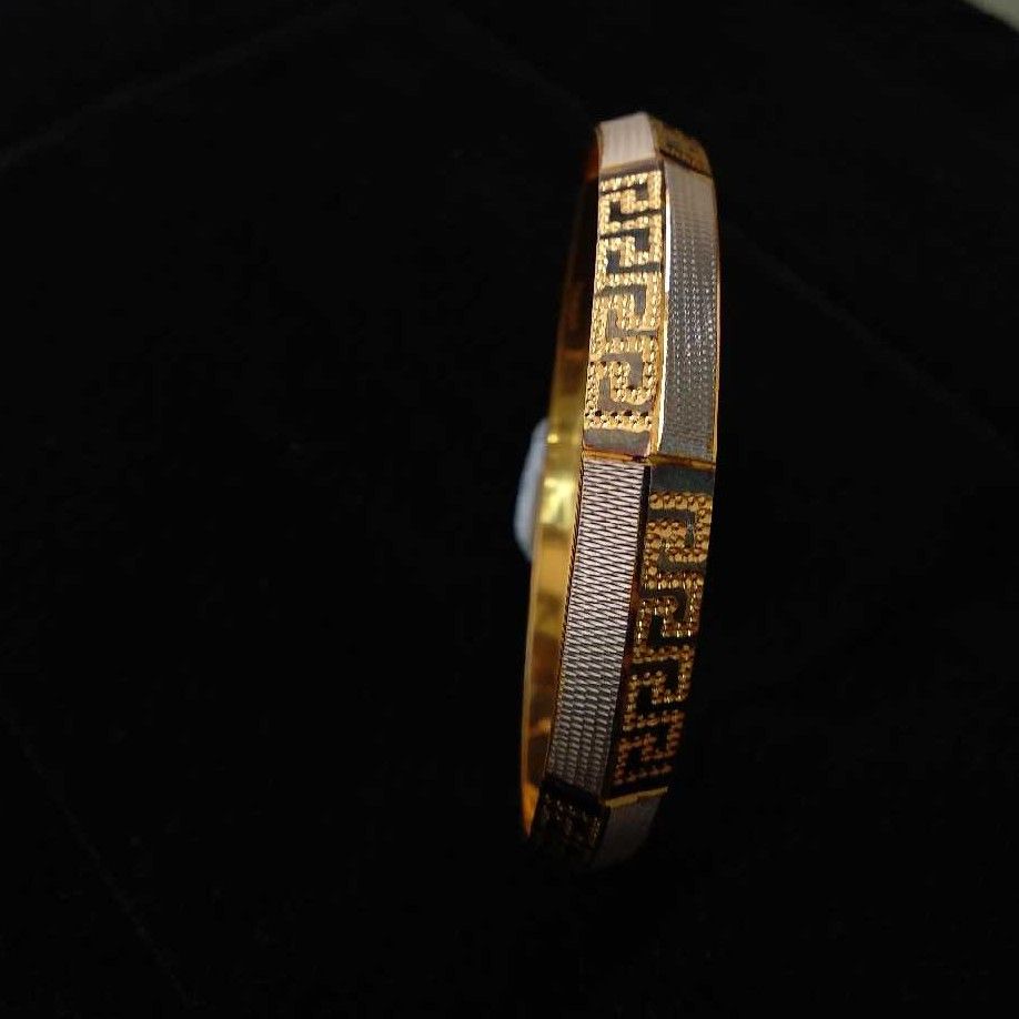 22KT Gold CNC sardar Kada