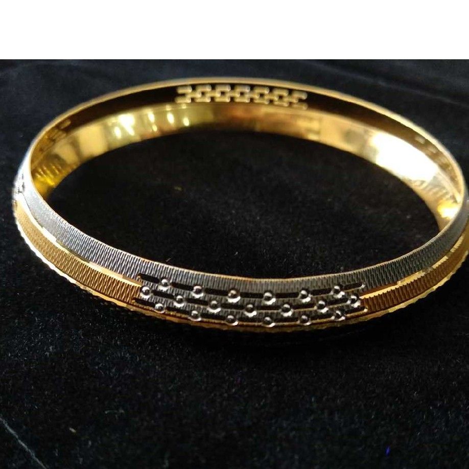 22KT Gold CNC Sardar Kada