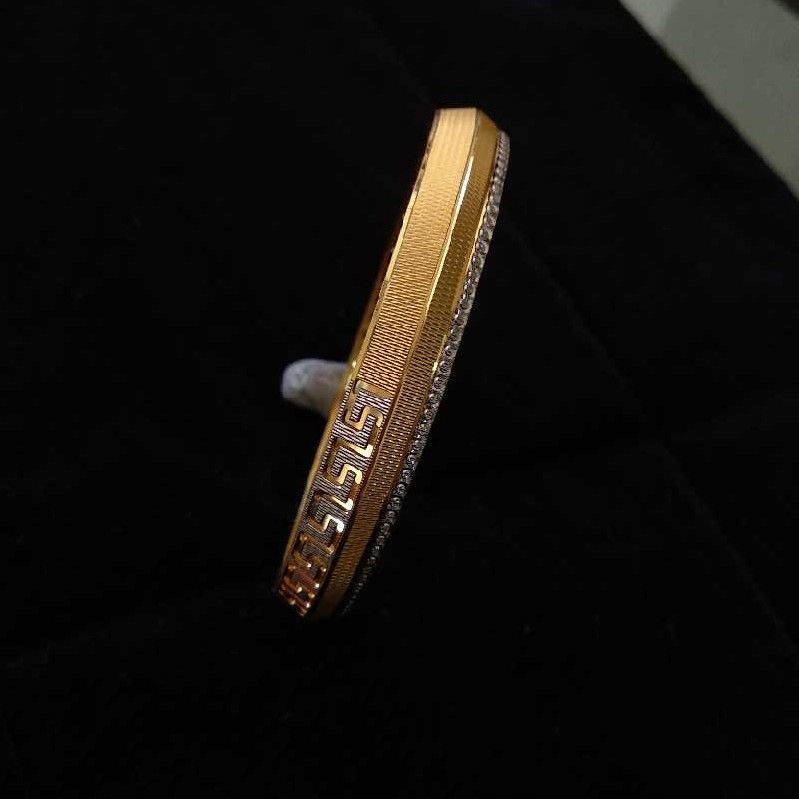 22K Gold Indian CNC Sardar Indian Bangle