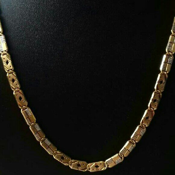 916 Gold Gents Handmade Fancy Chain