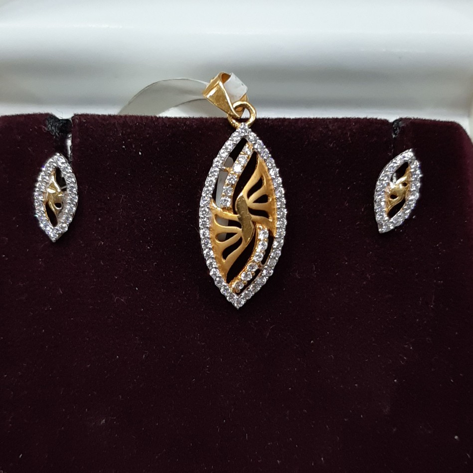 916 hallmark pendant set SZ6644
