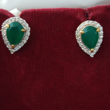 916 gold hallmarked earrings be4503