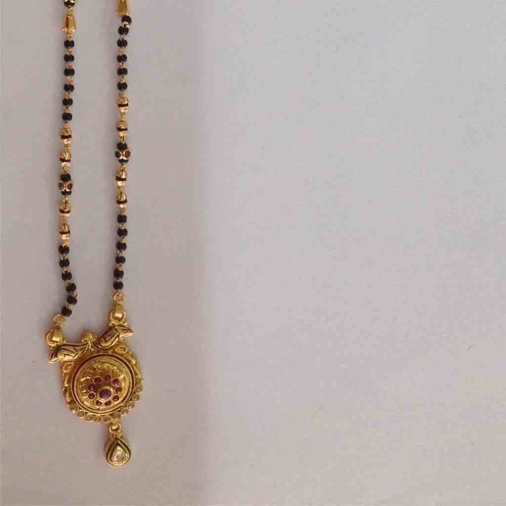 916 gold long mangalsutra syj-m005