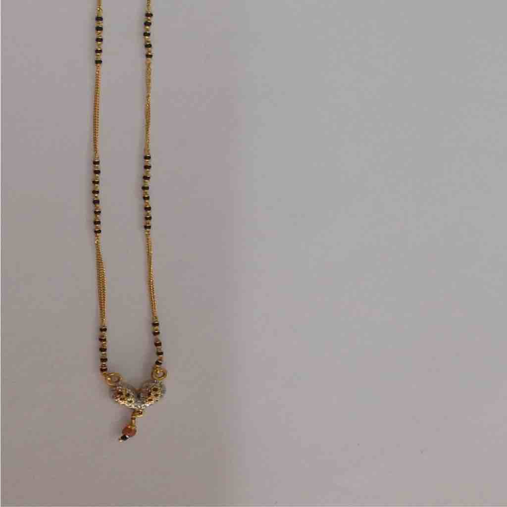 916 gold chain mangalsutra