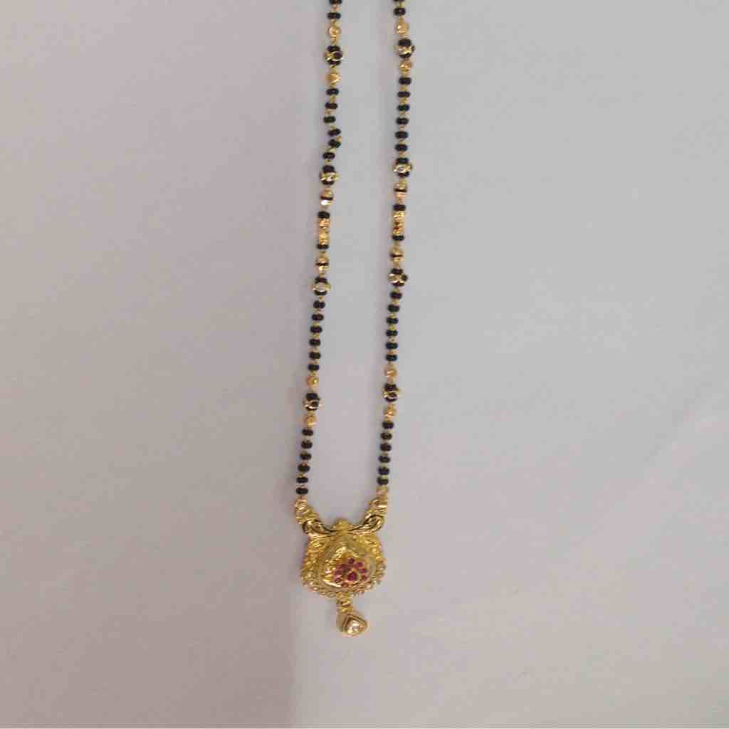 916 Hallmarked gold antique mangalsutra