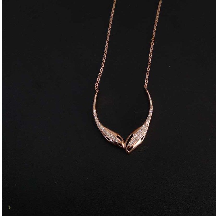 92.5 Silver Exclusive Designer Ladies Pendant Chain