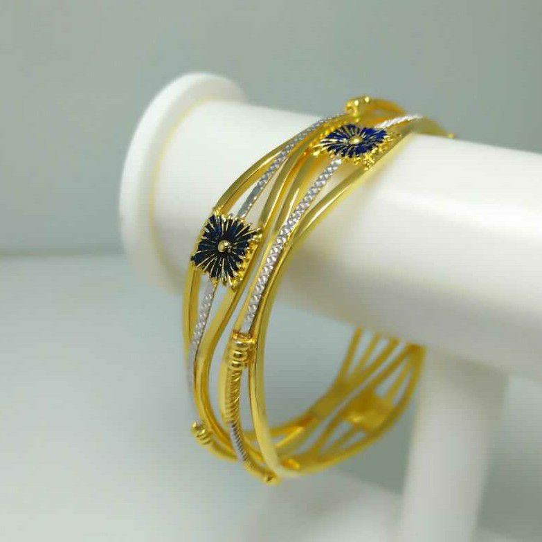 22kt Gold Ladies Fancy Copper Kadli (Gabha Kadli)