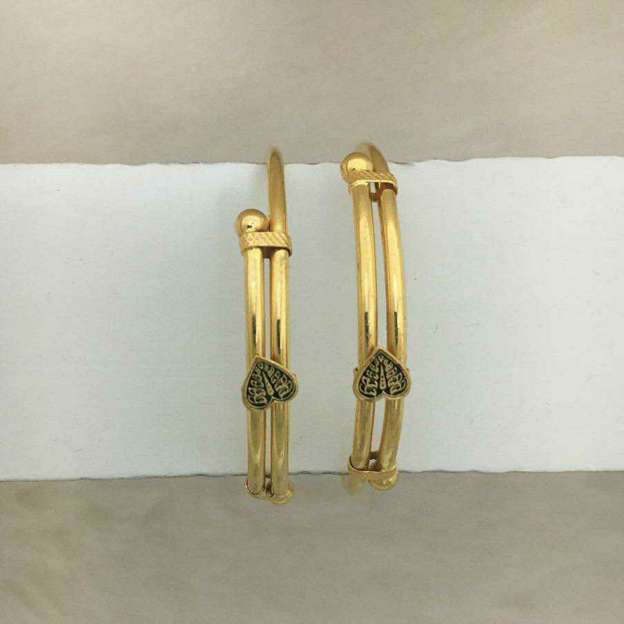 22ct gold kids baccha copper kadli (gabha kadli)