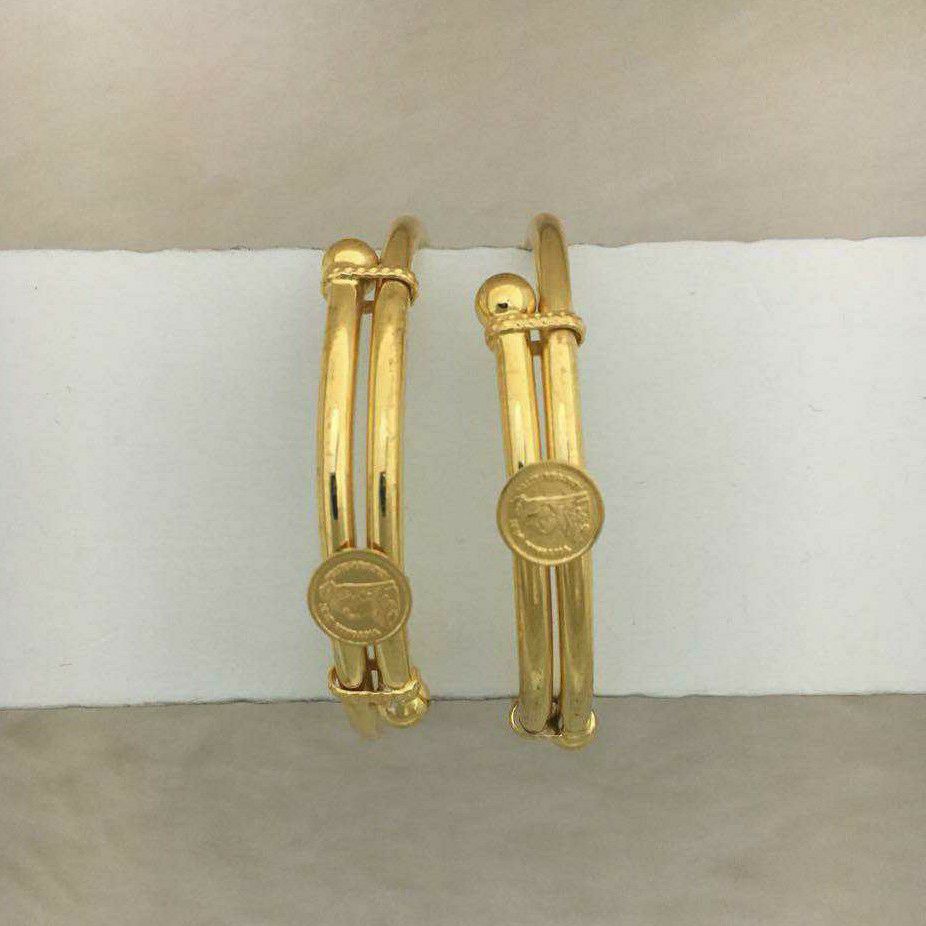 22ct Gold Kids Baccha Fancy Copper Kadli (Gabha Kadli)