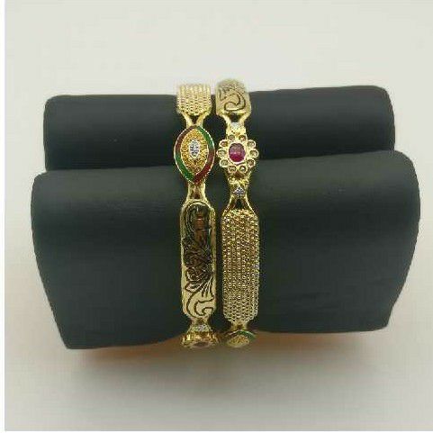 916 Gold Patla Style Copper Kadali SJ -005
