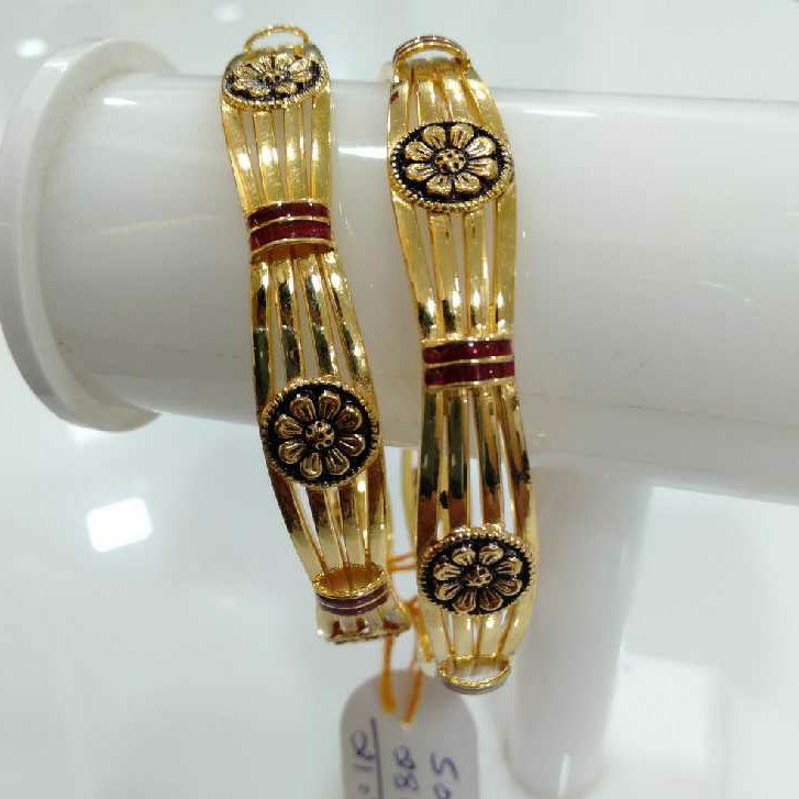 916 Fancy Gold Copper Bangles - 003