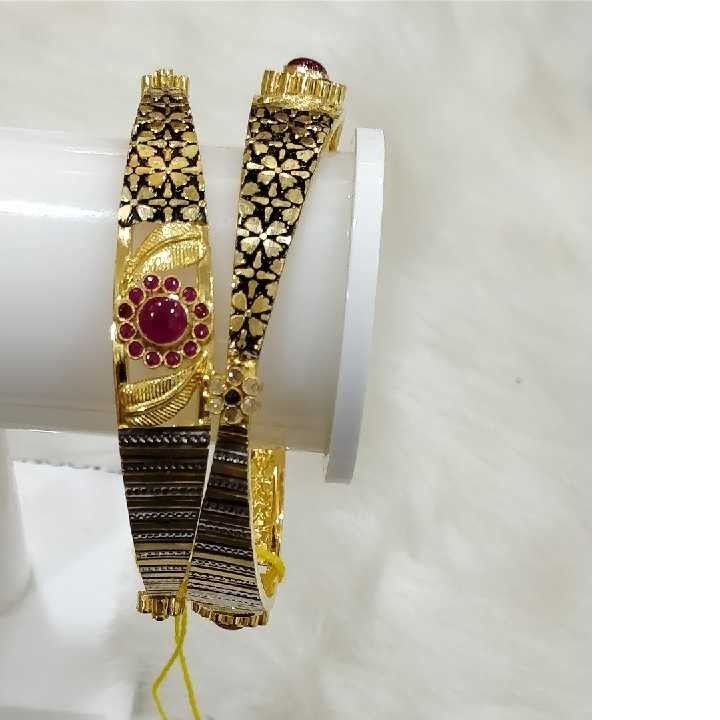 916 Gold Hallmarked Gabha Kadli