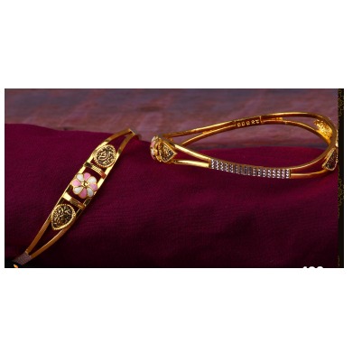 22KT Gold Ladies Fancy Copper Kadli(Gabha Kadli)