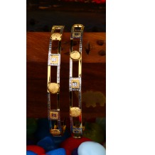 22KT Gold Ladies Attractive Yellow Copper Kadli(Gabha Kadli)