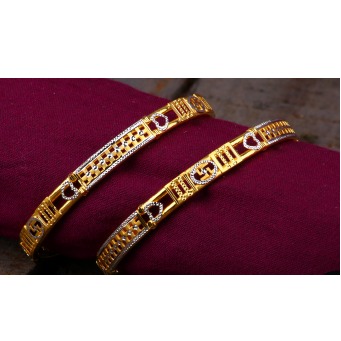 22KT Gold Yellow Copper Kadli(Gabha Kadli)