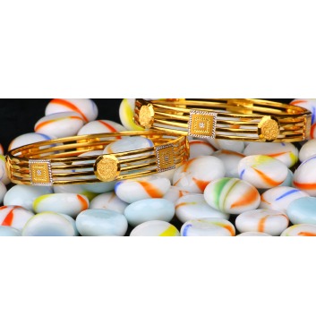 22KT Gold Ladies Classic Copper Kadli(Gabha Kadli)
