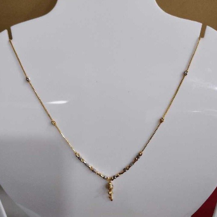 22kt/916 Attractive Gold Single Line Dokiya