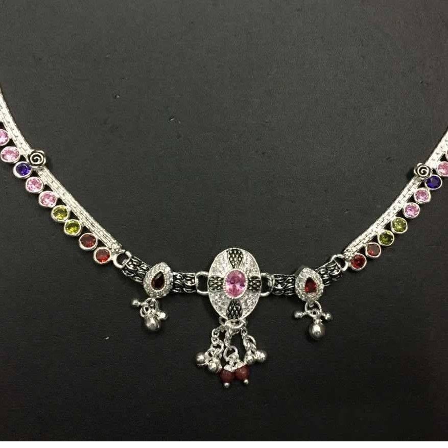 Fancy Silver Payal