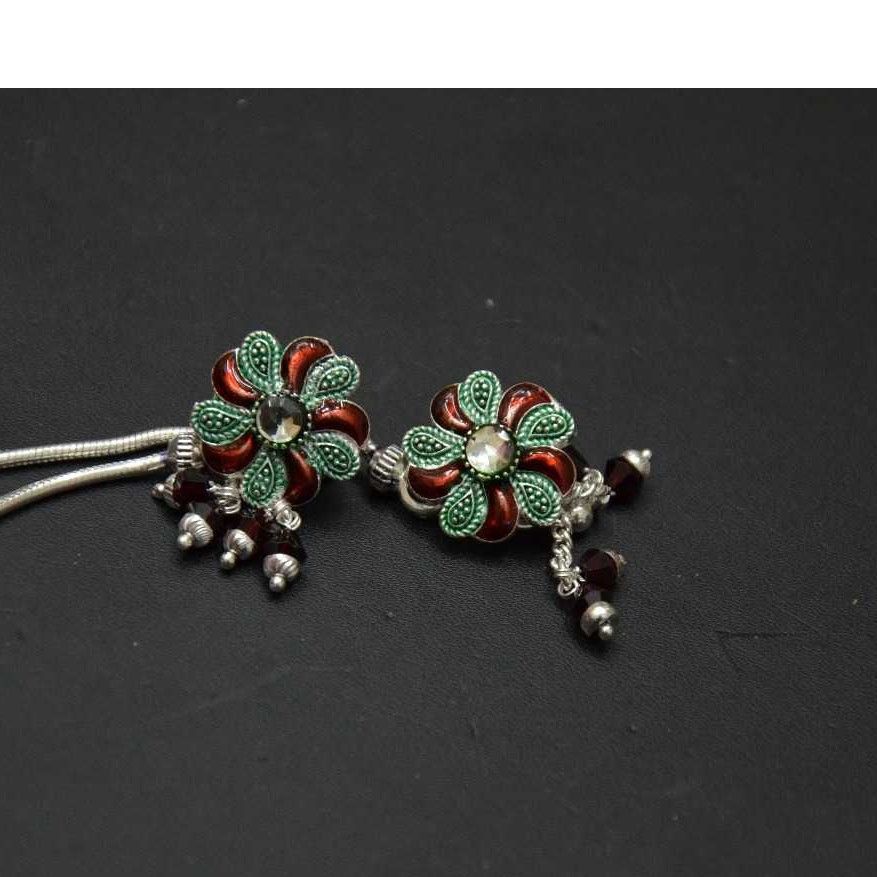 Fancy Silver Payal