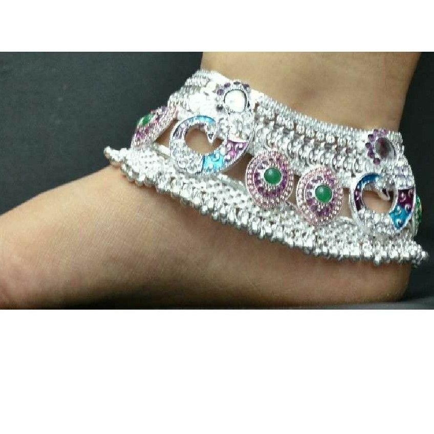 Silver Fancy Payal